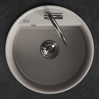 Laveo Muna Granite Sink – Beige – additional product view