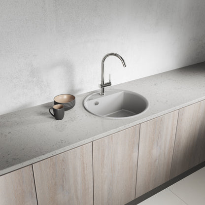 Laveo Muna Granite Sink – Grey – additional product view