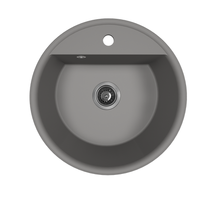 Laveo Muna Granite Sink – Grey – SPU_580Y
