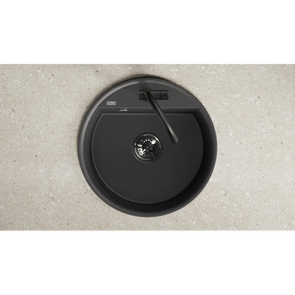 Laveo Muna Granite Sink – Black – additional product view