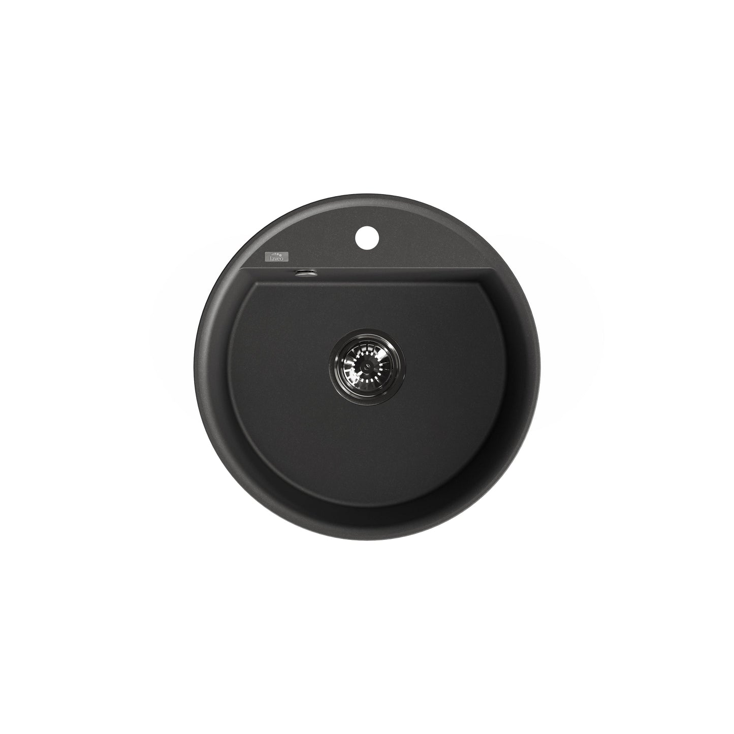Laveo Muna Granite Sink – Black – additional product view