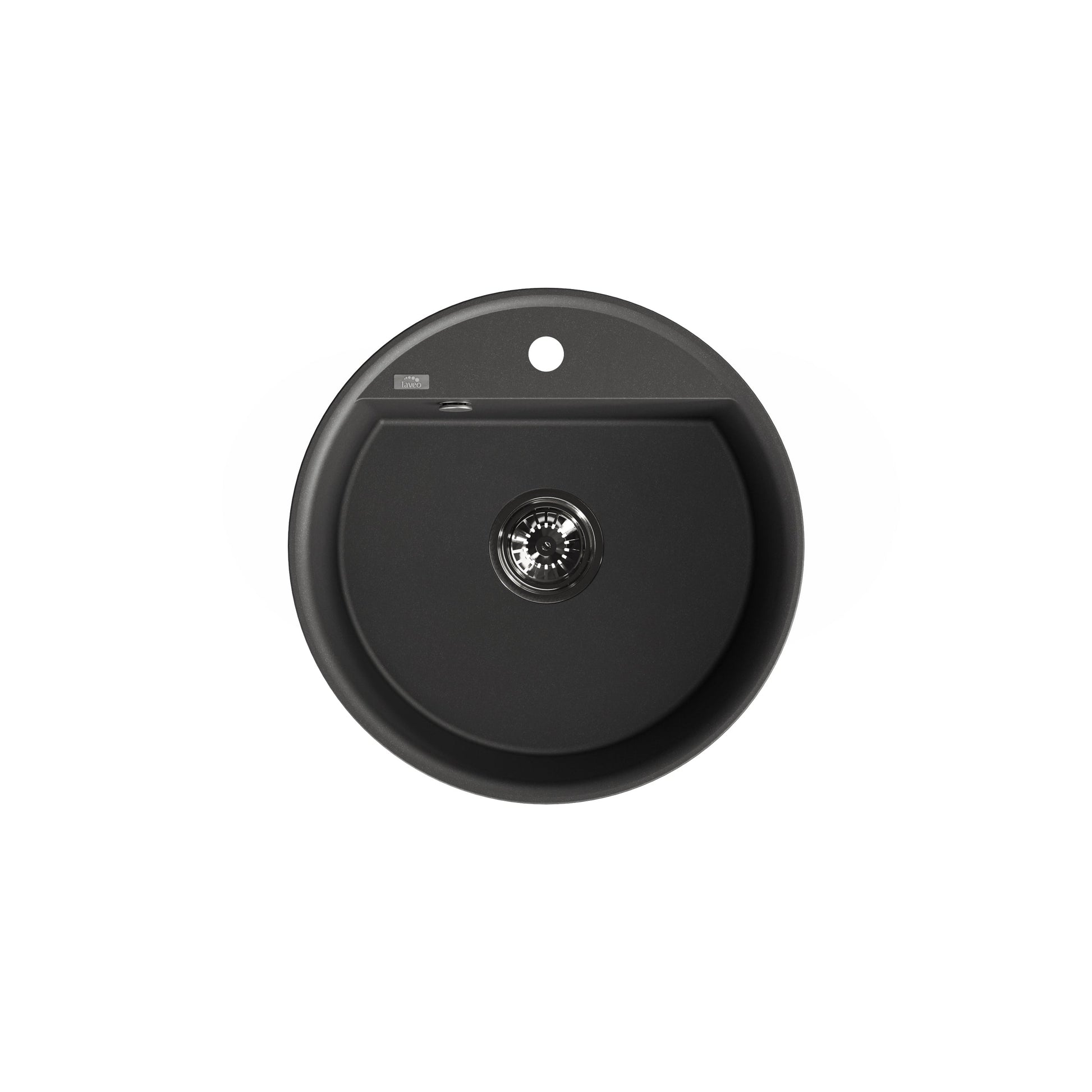 Laveo Muna Granite Sink – Black – additional product view