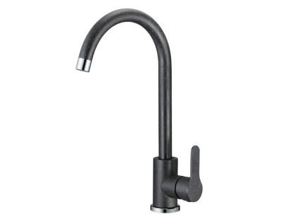 Laveo MONO Kitchen Mixer with U-Spout - Black