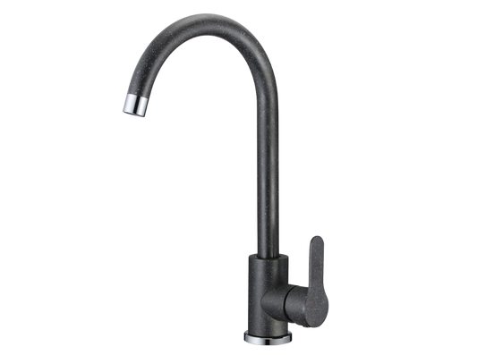 Laveo MONO Kitchen Mixer with U-Spout - Black