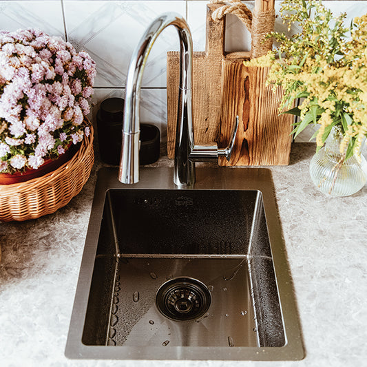 STERNHAGEN Stainless Steel Sink - Eden - Gun Metal Black