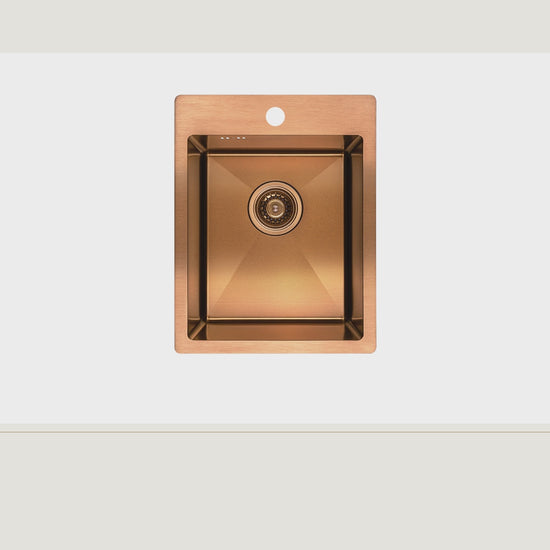 STERNHAGEN Stainless Steel Sink - Eden - Copper · whole-product video