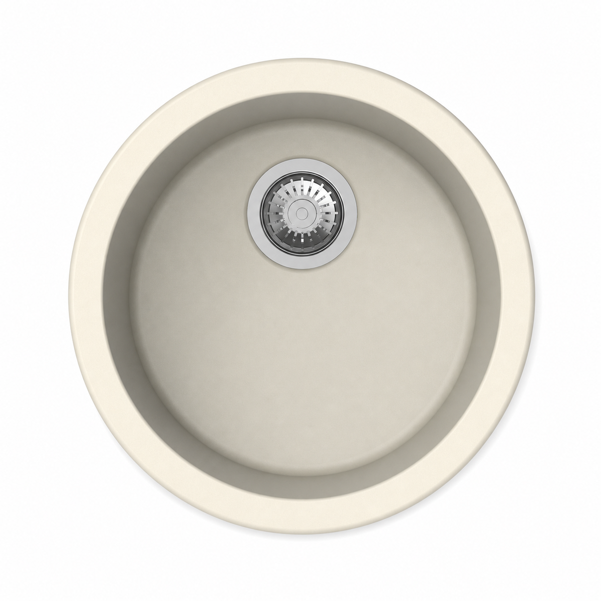Sternhagen ROCK Champagne Granite Kitchen Sink Round 460mm Champagne