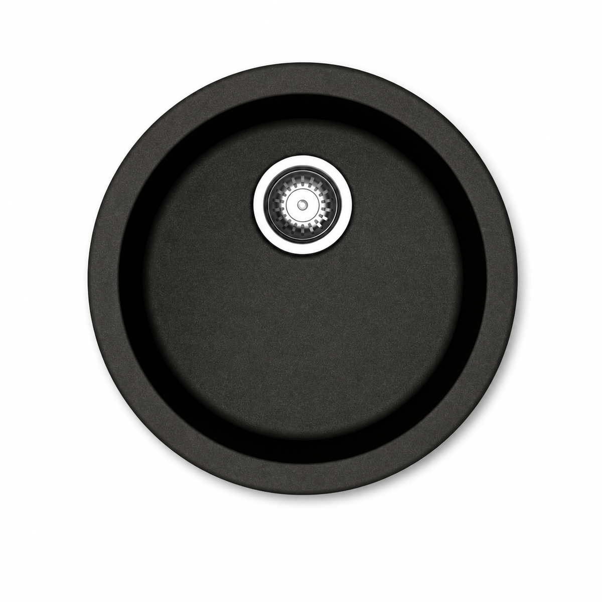 Sternhagen ROCK Metallico Granite Kitchen Sink Round 460mm Metallico