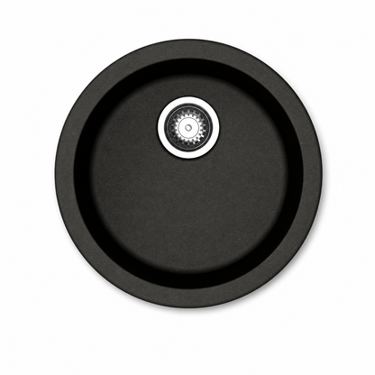 Sternhagen ROCK Metallico Granite Kitchen Sink Round 460mm Metallico