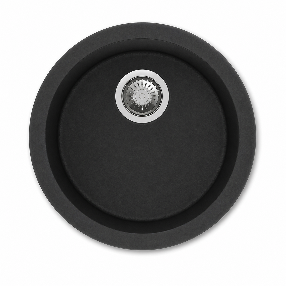 Sternhagen ROCK Nera Granite Kitchen Sink Round 460mm