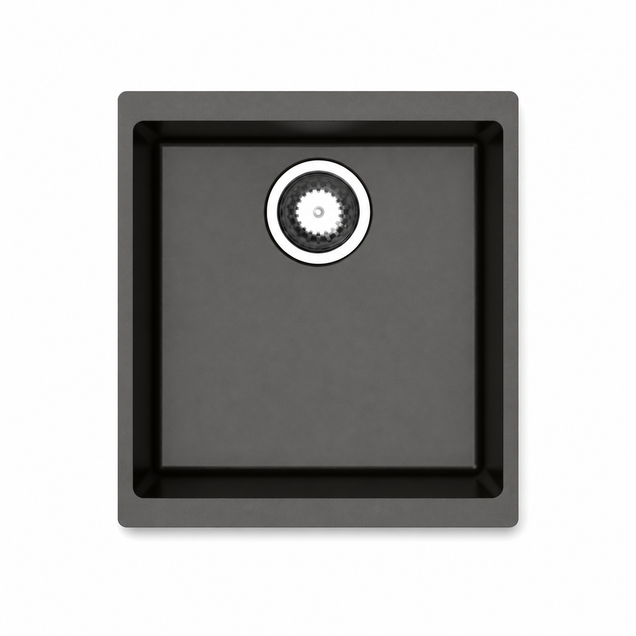 STERNHAGEN Enigma N100M Granite Composite Undermount Kitchen Sink Single Bowl 460 mm - Metallic