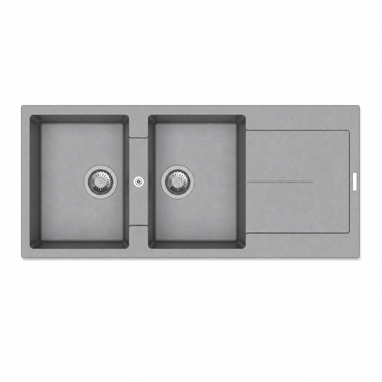 STERNHAGEN Enigma D200 Granite Composite Kitchen Sink Double Bowl with Drainer 1160 mm - Croma