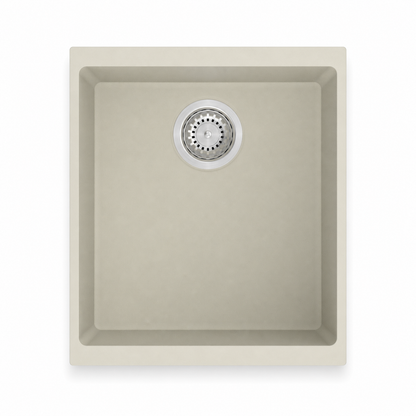 STERNHAGEN Enigma N100M Granite Composite Undermount Kitchen Sink Single Bowl 460 mm - Champagne