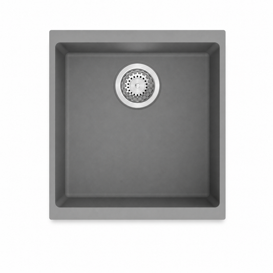STERNHAGEN Enigma N100M Granite Composite Undermount Kitchen Sink Single Bowl 460 mm - Croma