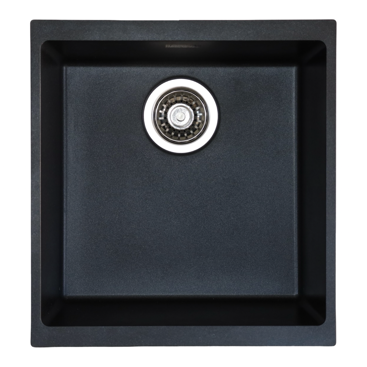 Sternhagen Enigma N100M Nera kitchen sink - product photograph showing finish and fittings
