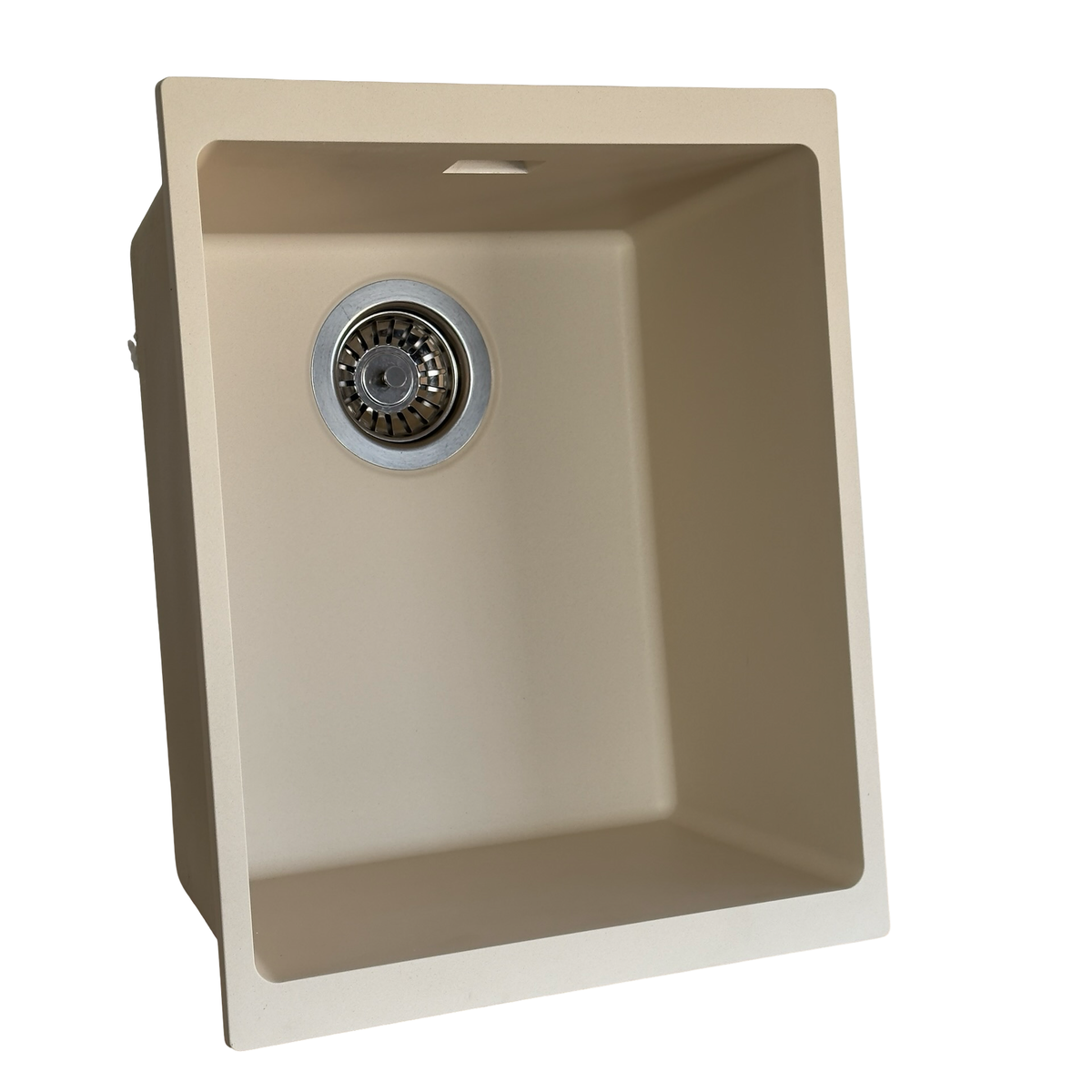 Sternhagen Enigma N100N Champagne kitchen sink - product photograph - left oblique angle