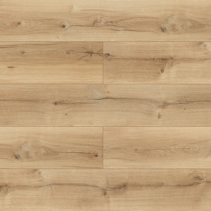 Swiss Krono Atomic Oak D3898WS installed laminate surface close-up