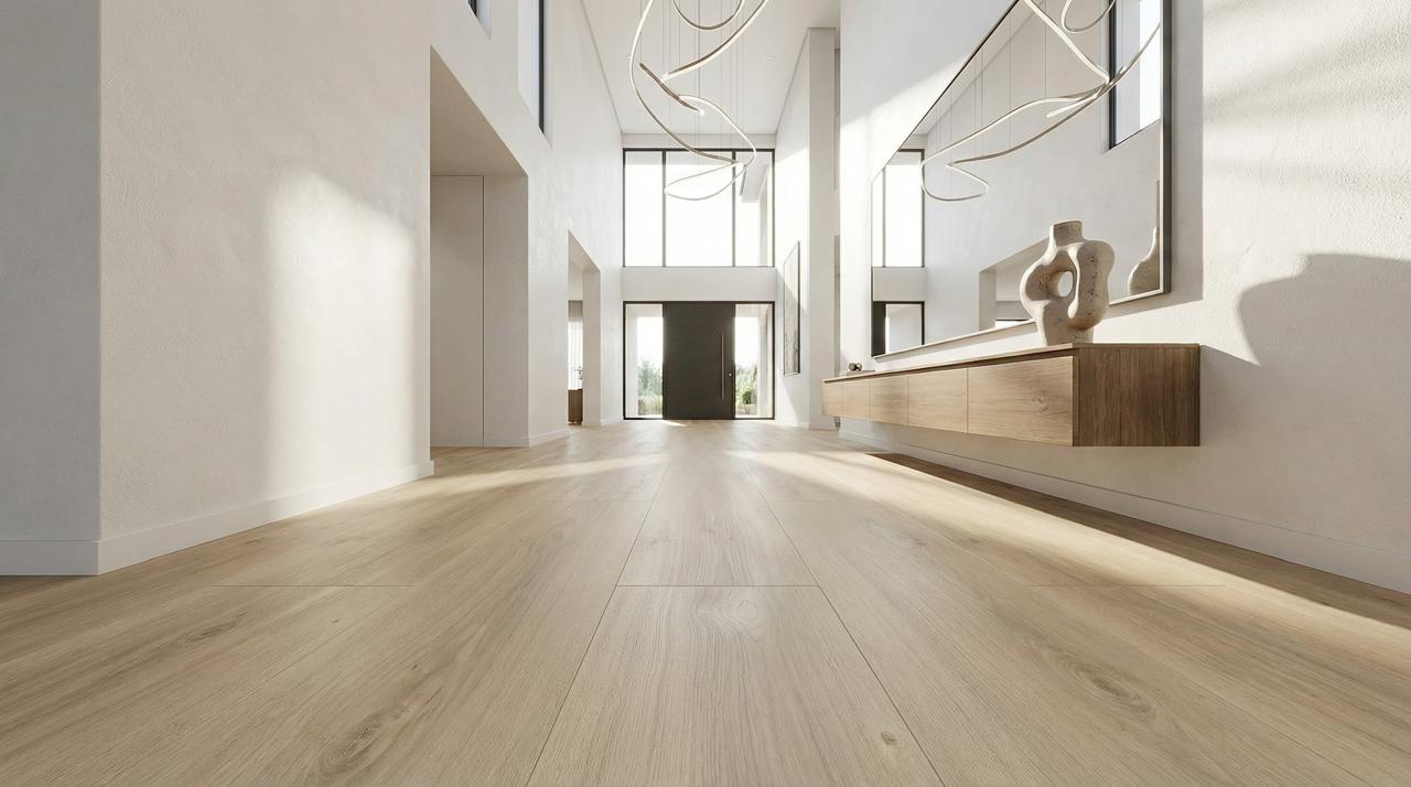 Parador Trendtime 6 Oak Avant Sanded laminate flooring room setting