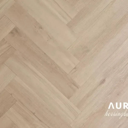 Alina Herringbone Glue Down Vinyl Flooring