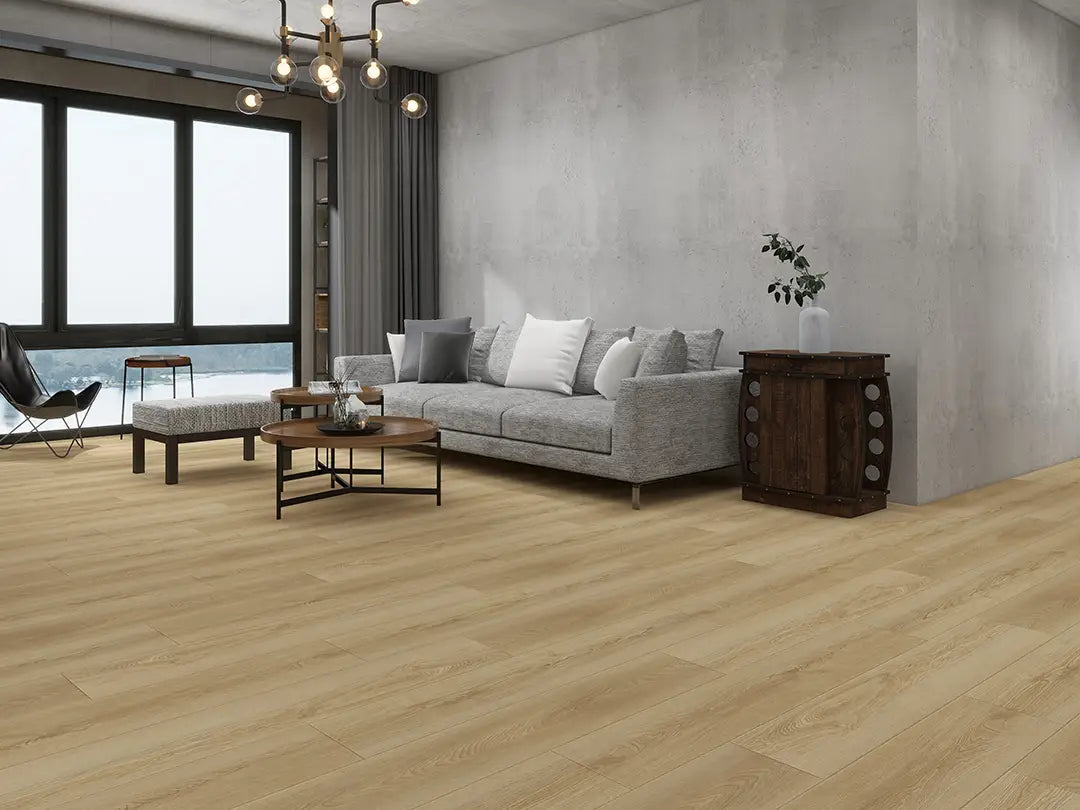 Aurora II Lyanna Glue Down Vinyl Flooring room setting