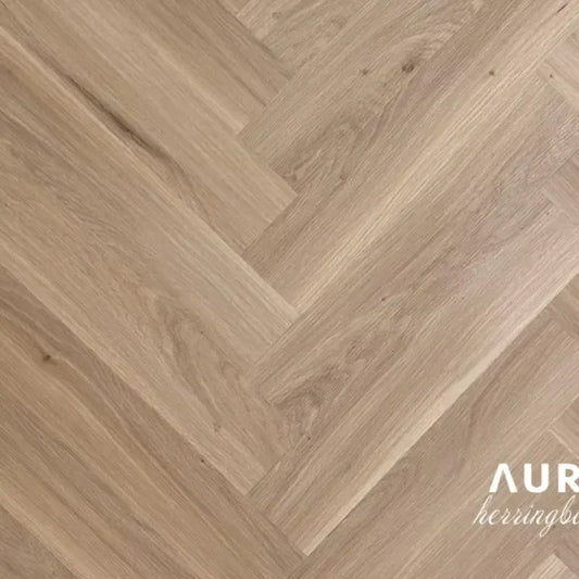 Celeste Herringbone Glue Down Vinyl Flooring