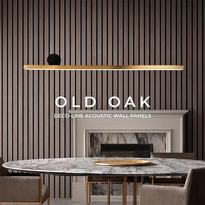 TFC Mouldings Deco-Line Old Oak acoustic wall panel