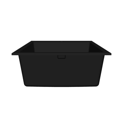 Laveo Alena Granite Sink 1 Bowl - Black