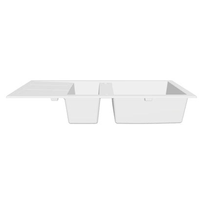 Laveo Barbados Granite Sink 1.5 Bowl - Grey