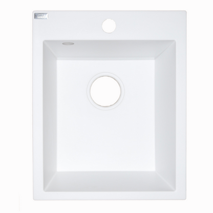 Laveo Chichi Granite Sink 1 Bowl - White