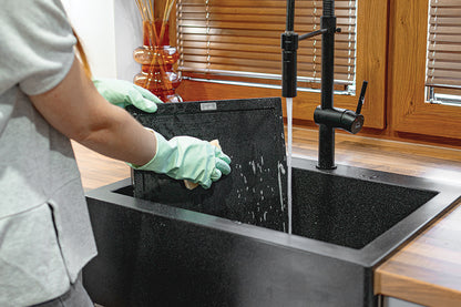 Laveo Halvo - multi-functional granite drainer