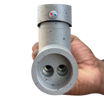 CB's Stainless Steel Pillar Mixer - Grey