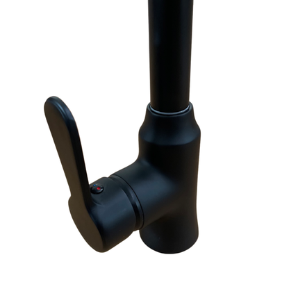 CB's Brass Pillar Mixer - Black