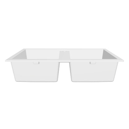 Laveo Barbados Granite Sink 2 Bowl - Beach Sand