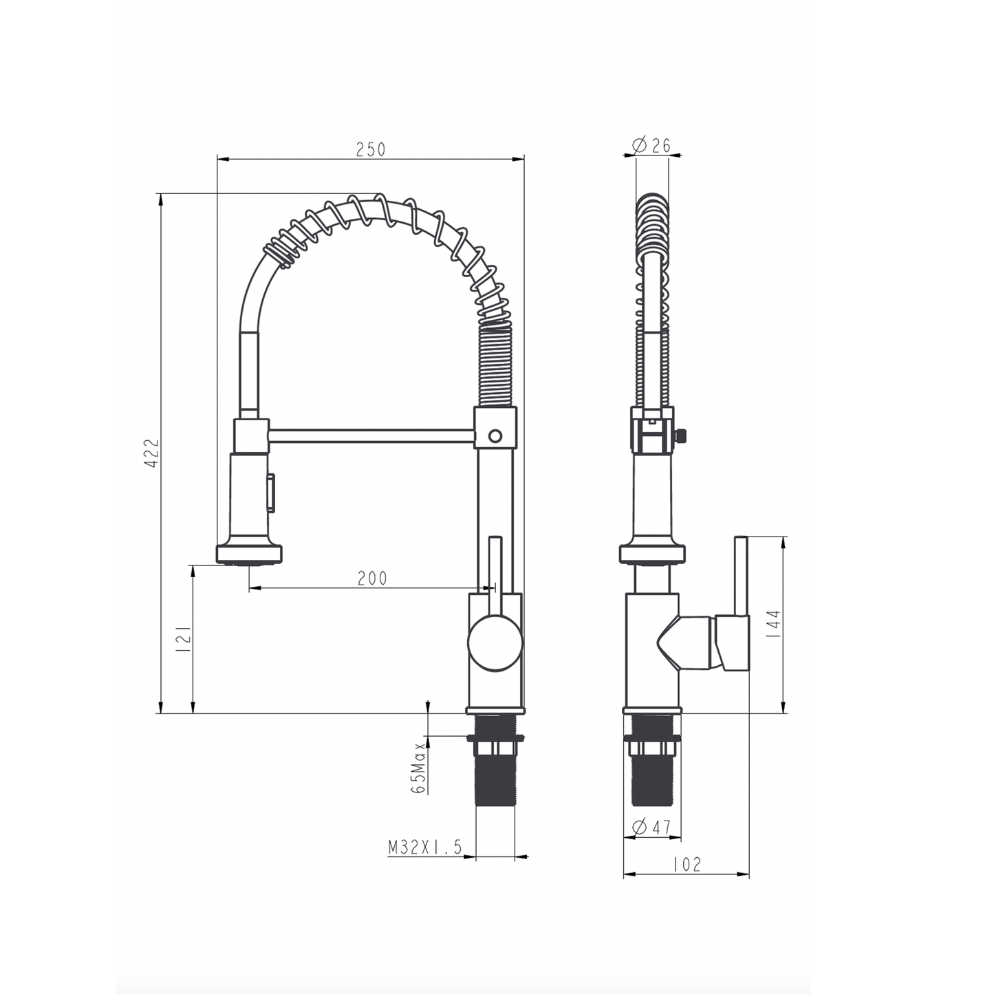 CB's Mixer - Isabella - Black