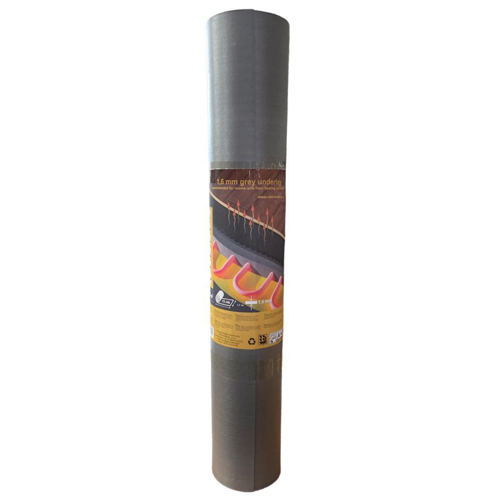 VTM Underlay - Grey Roll 1,6 mm (16,5m2)