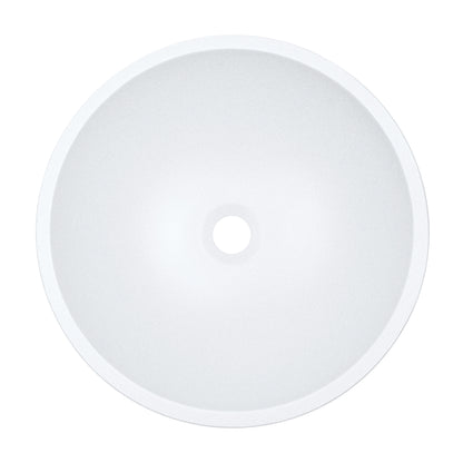 Laveo Amber Granite Washbasin - White