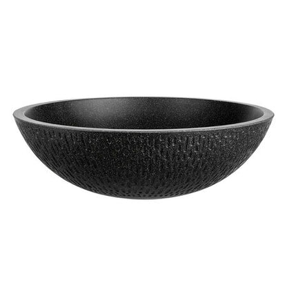 Laveo Amber Granite Washbasin - Black