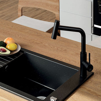 Laveo Pioneer Granite Sink - Black