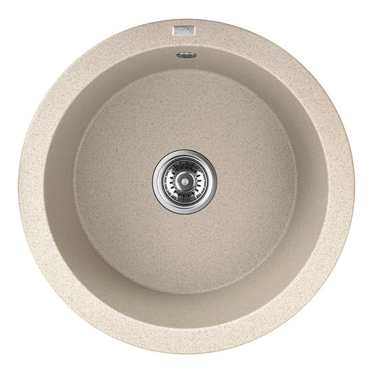 Laveo Dafne Granite Sink 1 Bowl V2 - Beach Sand