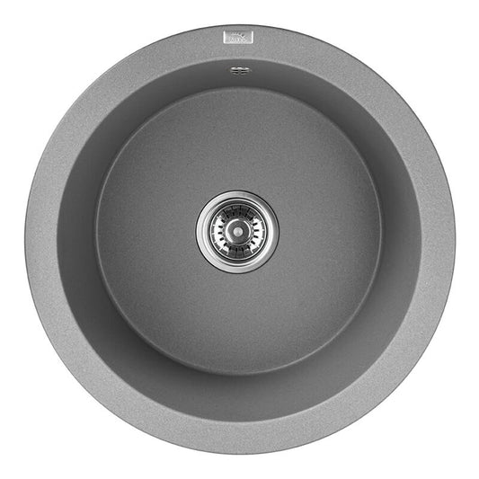 Laveo Dafne Granite Sink 1 Bowl V2 - Grey
